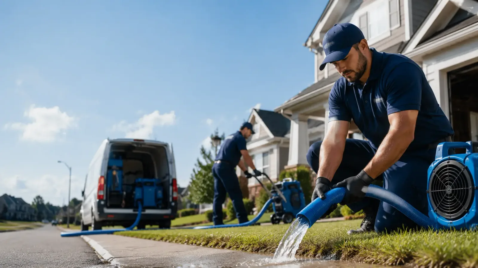 Flood Damage Restoration in Welling, OK